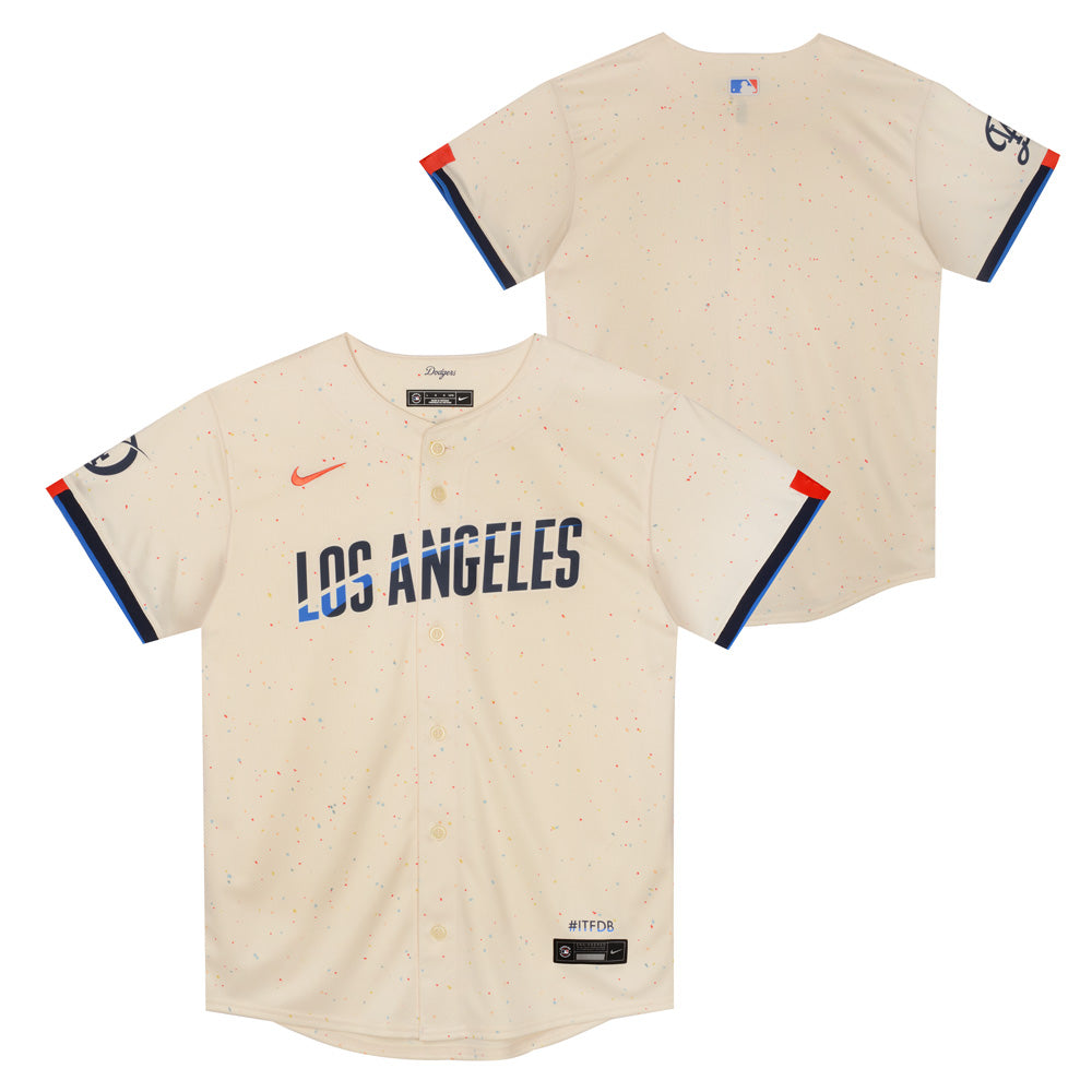 MLB Los Angeles Dodgers Kid Nike City Connect Limited Jersey