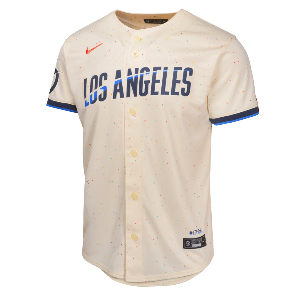 MLB Los Angeles Dodgers Youth Nike City Connect Limited Jersey
