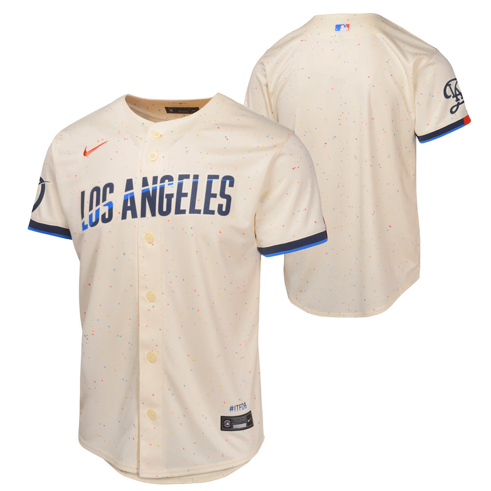 MLB Los Angeles Dodgers Youth Nike City Connect Limited Jersey