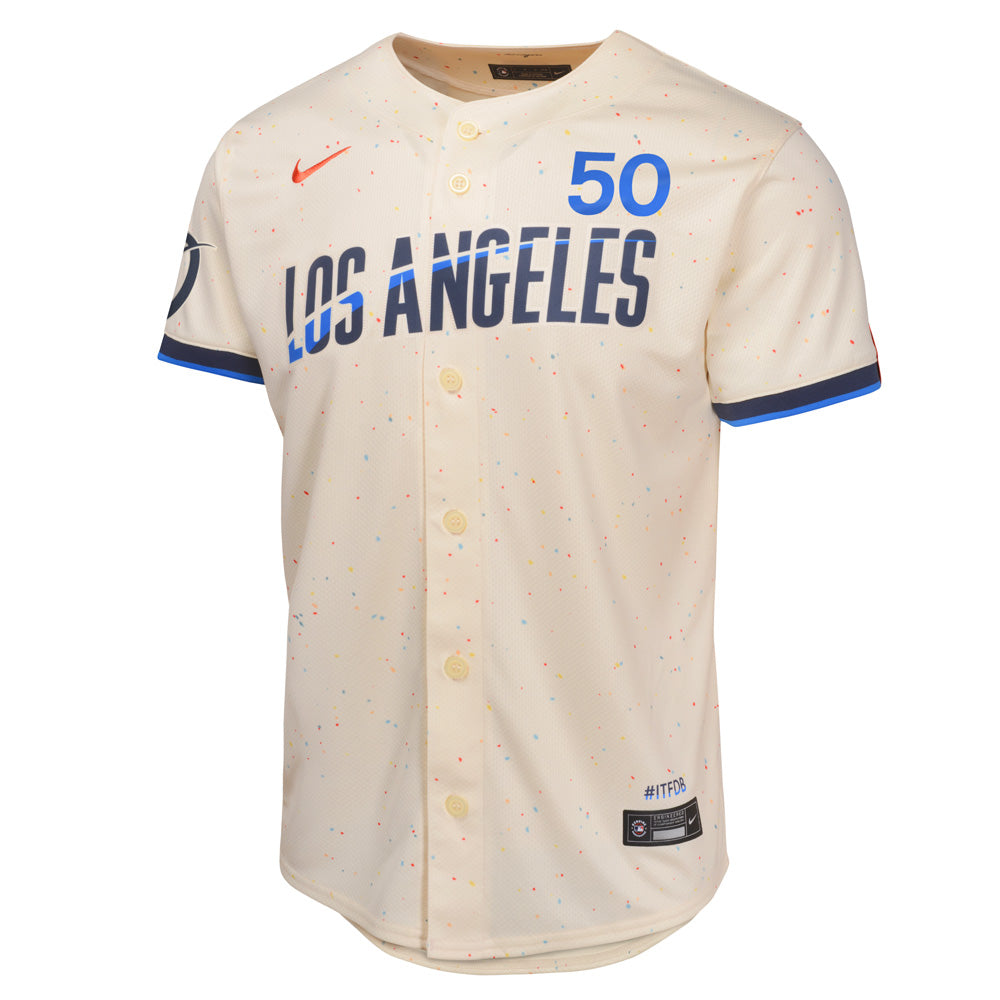MLB Los Angeles Dodgers Mookie Betts Nike Youth City Connect Limited Jersey
