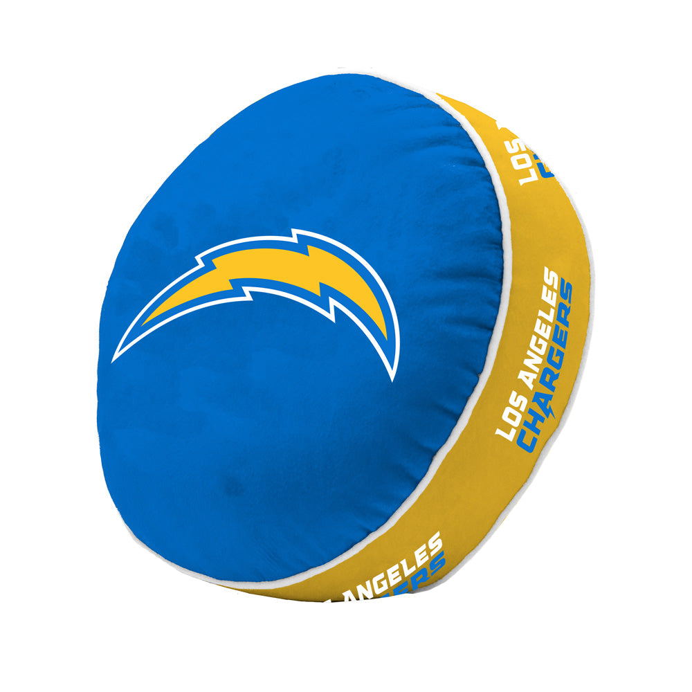 NFL Los Angeles Chargers Logo Brands Puff Pillow