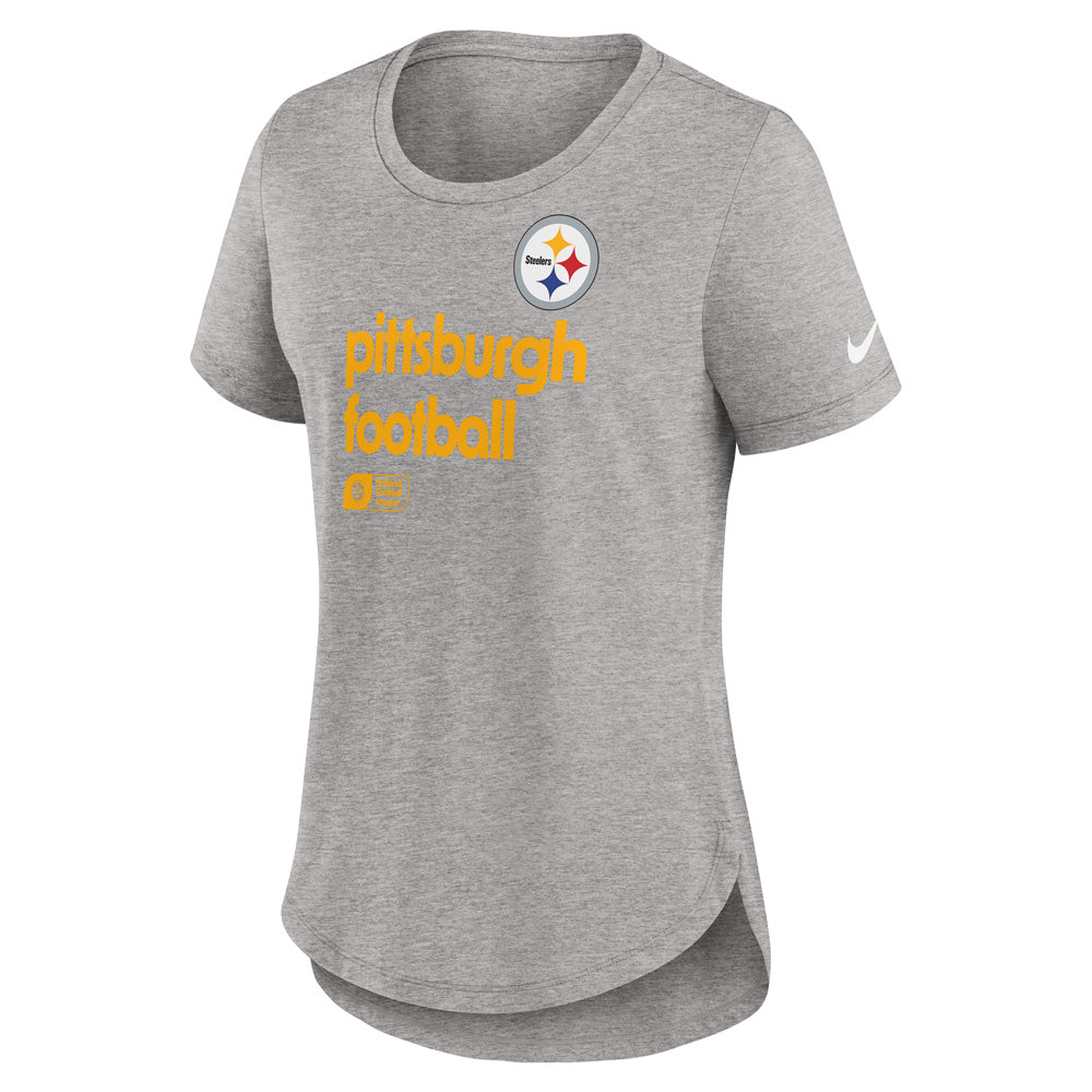 NFL Pittsburgh Steelers Women&#39;s Nike Triblend Fashion Tee