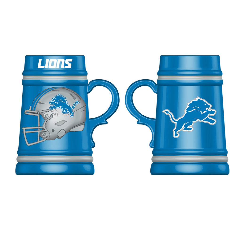 NFL Detroit Lions Evergreen 24oz Ceramic Stein Cup