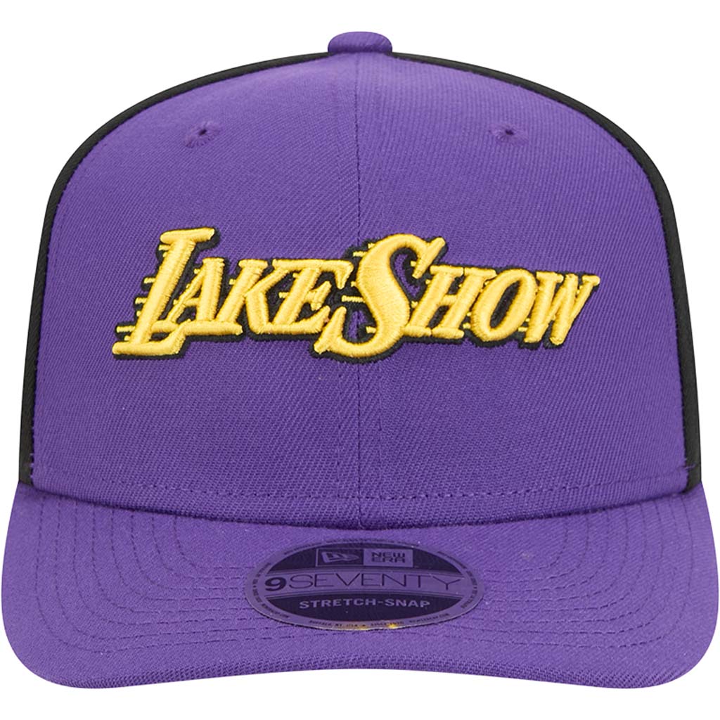 NBA Los Angeles Lakers New Era 2024/25 City Edition 9SEVENTY Stretch Snapback Hat