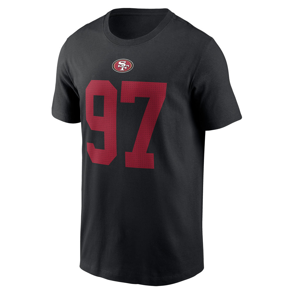 NFL San Francisco 49ers Nick Bosa Nike Player Pride Logo Tee