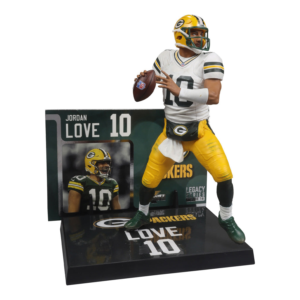 NFL Green Bay Packers Jordan Love McFarlane  7&quot; Platinum Collectible Figure