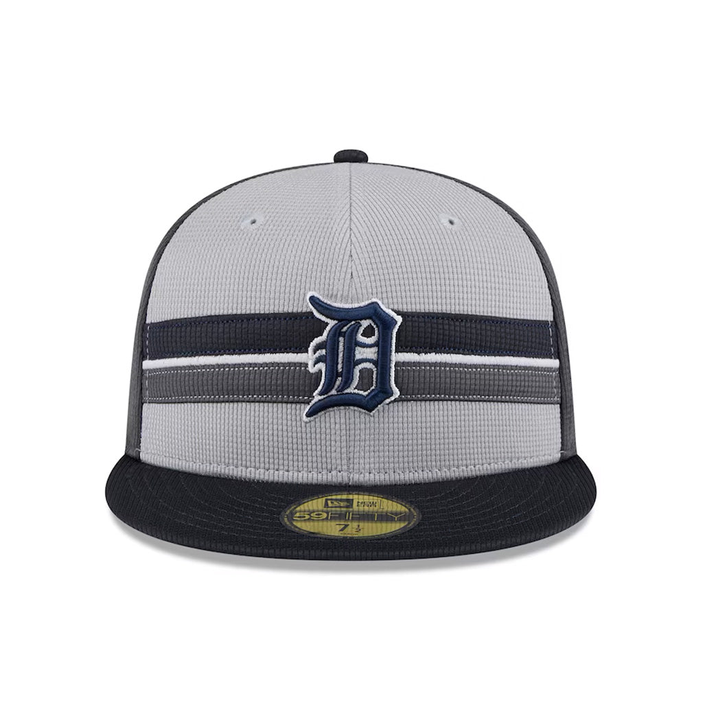 MLB Detroit Tigers New Era 2025 Graphite Batting Practice 59FIFTY Fitted Hat - Graphite