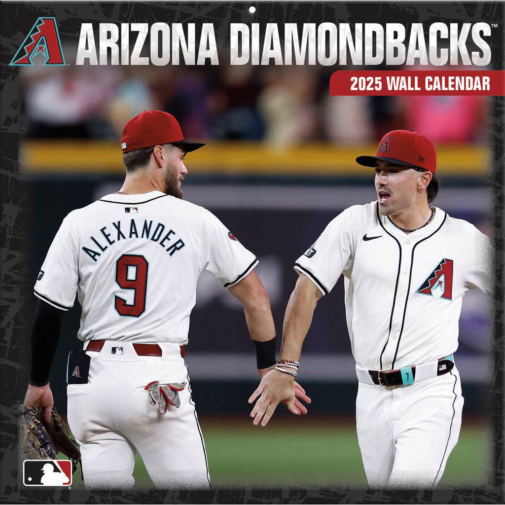 MLB Arizona Diamondbacks 2024-2025 12&quot; x 12&quot; Team Wall Calendar