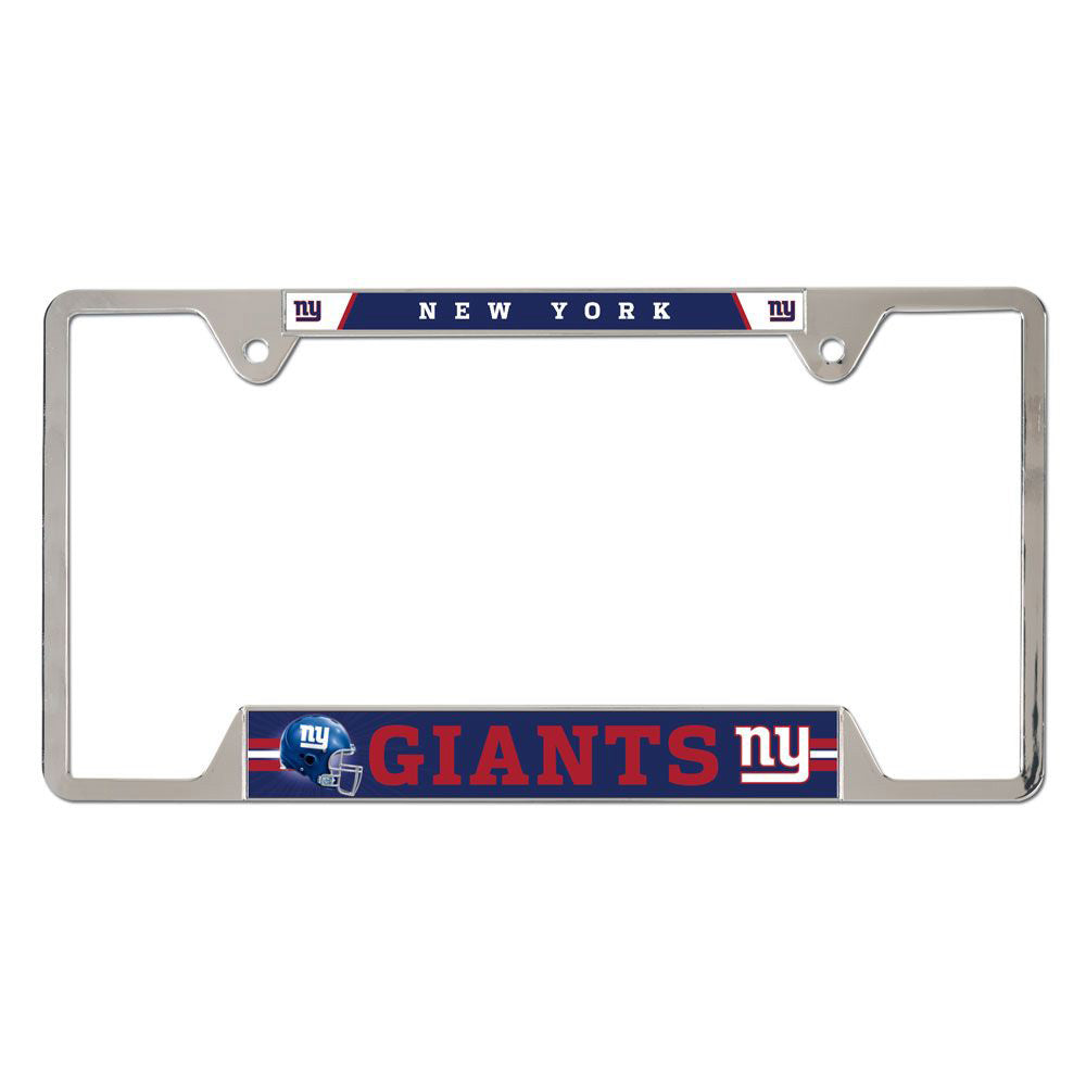 NFL New York Giants WinCraft Metal License Plate Frame