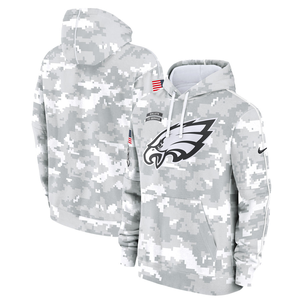 NFL Philadelphia Eagles Nike 2024 Salute to Service Club Hoodie