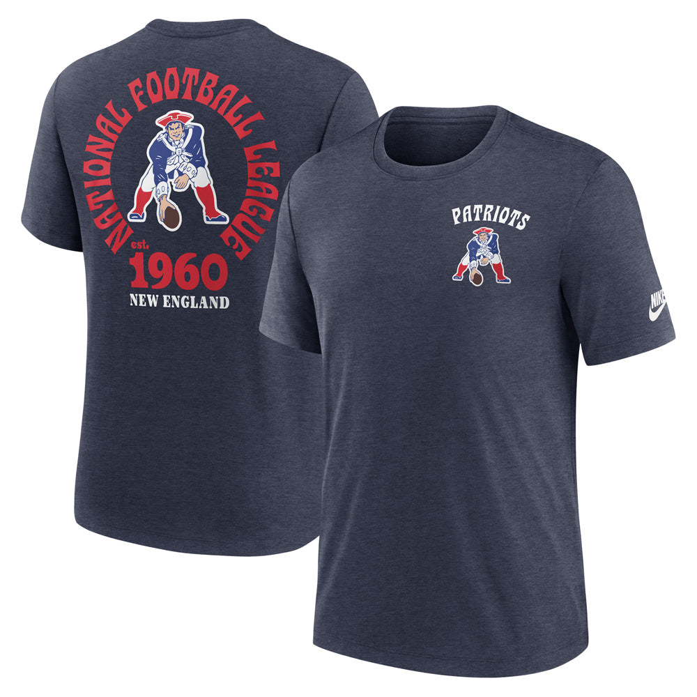 NFL New England Patriots Nike 2-Hit Triblend Tee