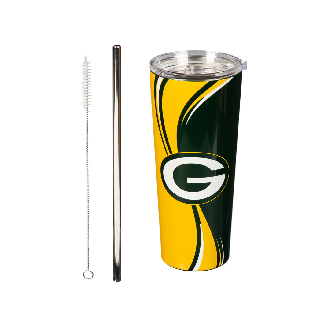 NFL Green Bay Packers Evergreen 20oz Steel Tumbler