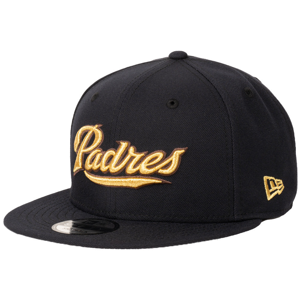 MLB San Diego Padres New Era Team Gold 9FIFTY Snapback Hat