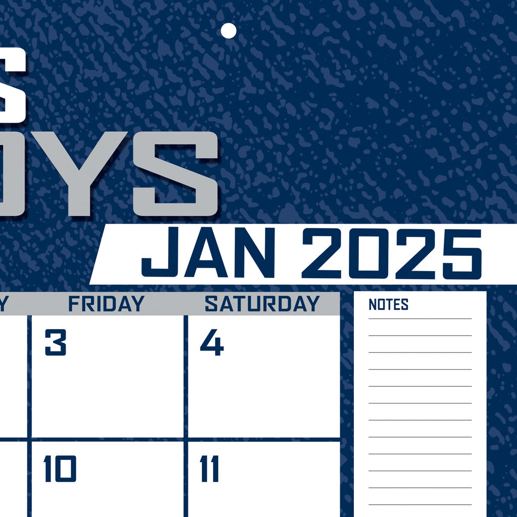 NFL Dallas Cowboys 2024-2025 Desk Calendar