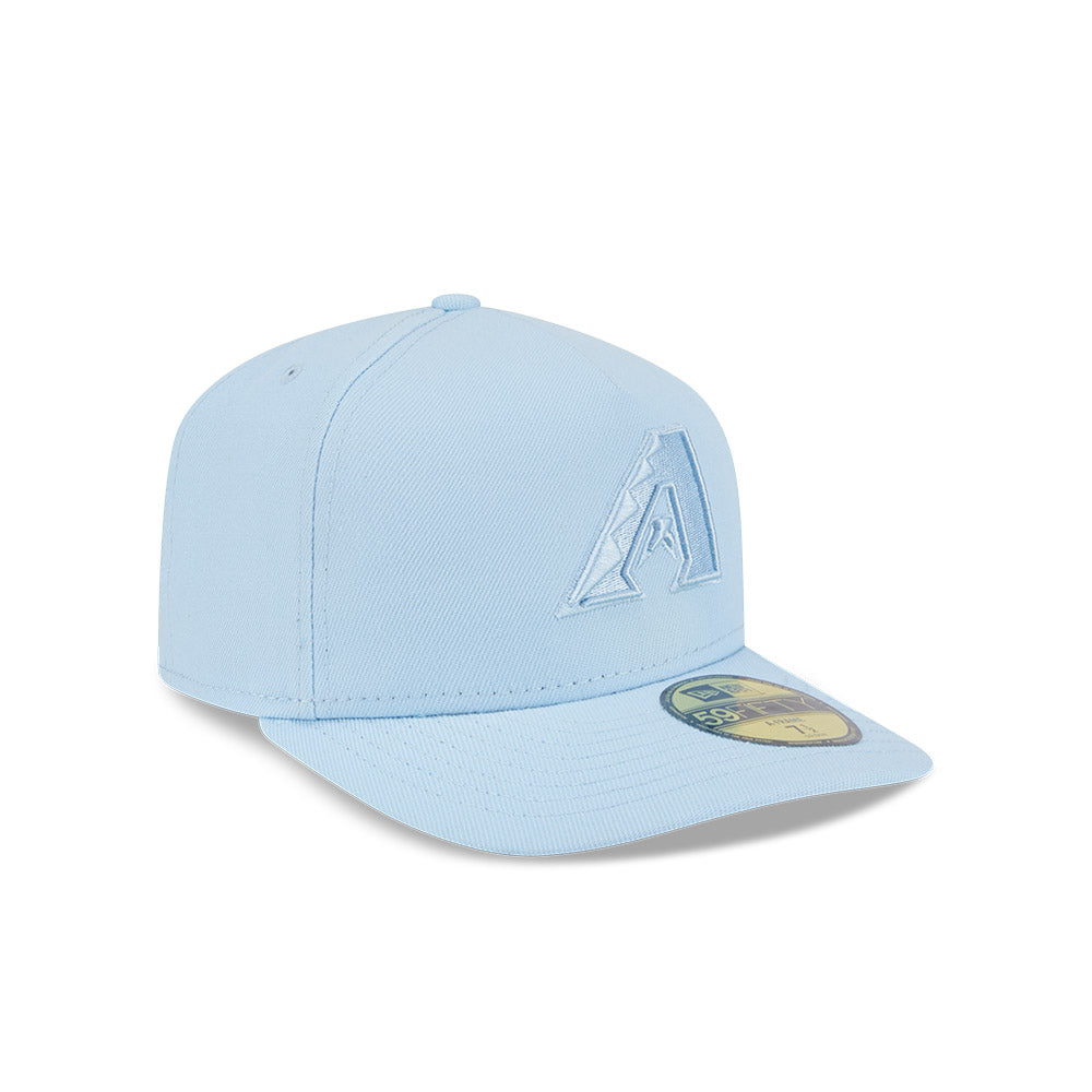 MLB Arizona Diamondbacks New Era Tonal Blue 59FIFTY A-Frame Fitted Hat - Blue