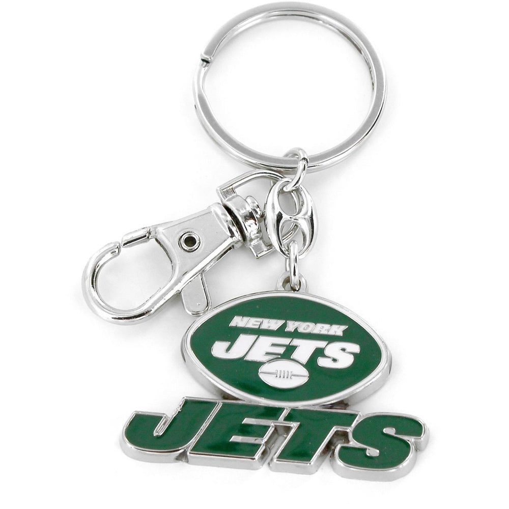 NFL New York Jets Aminco Logo Keychain