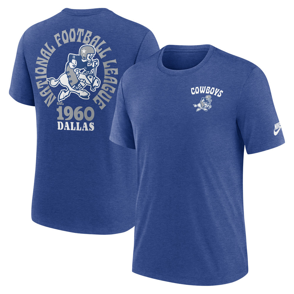 NFL Dallas Cowboys Nike 2-Hit Triblend Tee