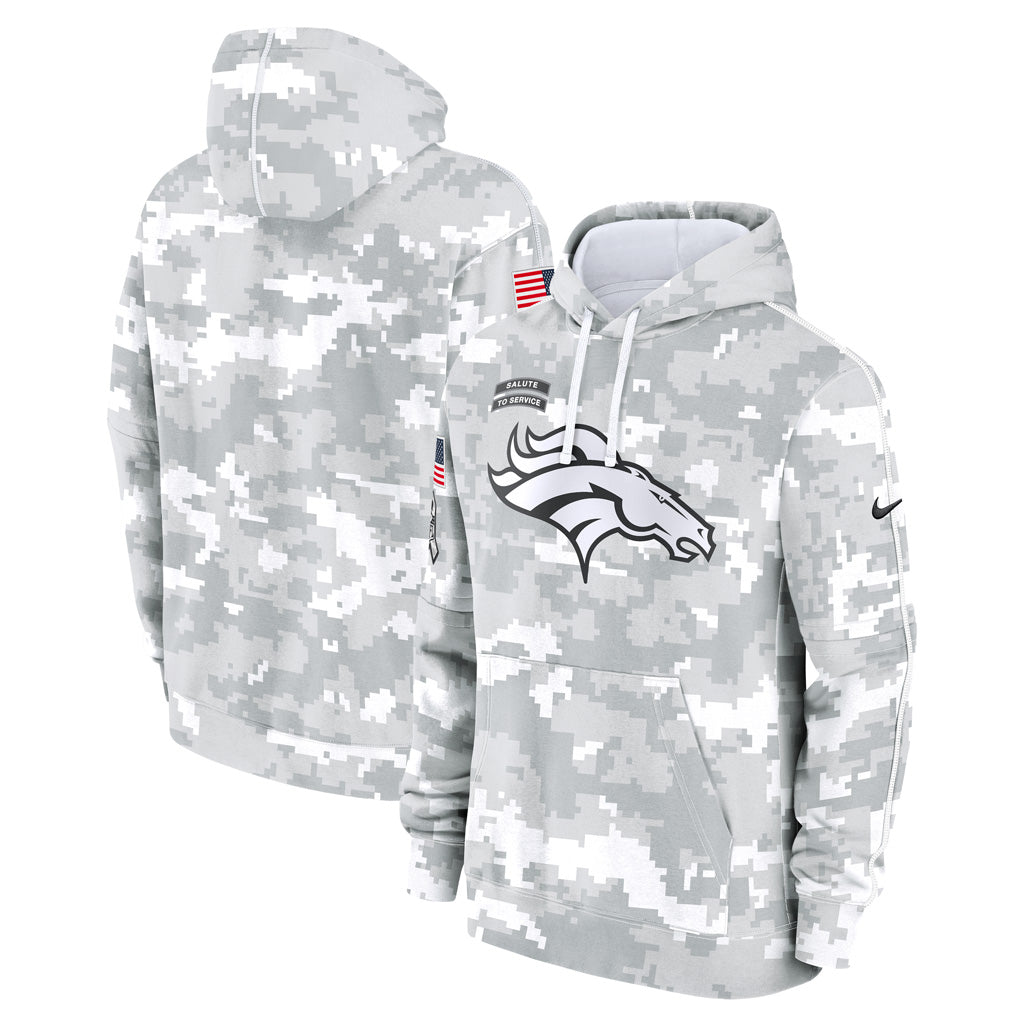 NFL Denver Broncos Nike 2024 Salute to Service Club Hoodie