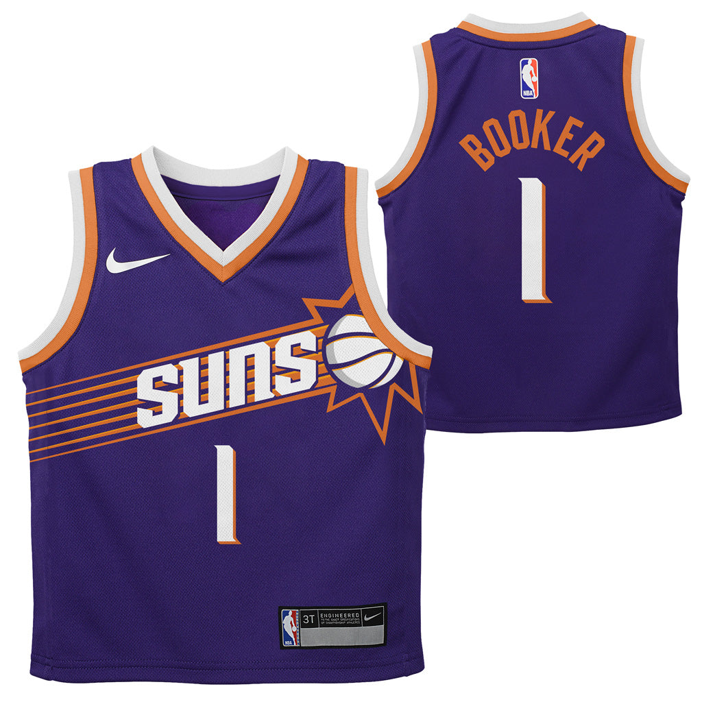 NBA Phoenix Suns Devin Booker Toddler Nike Icon Swingman Jersey