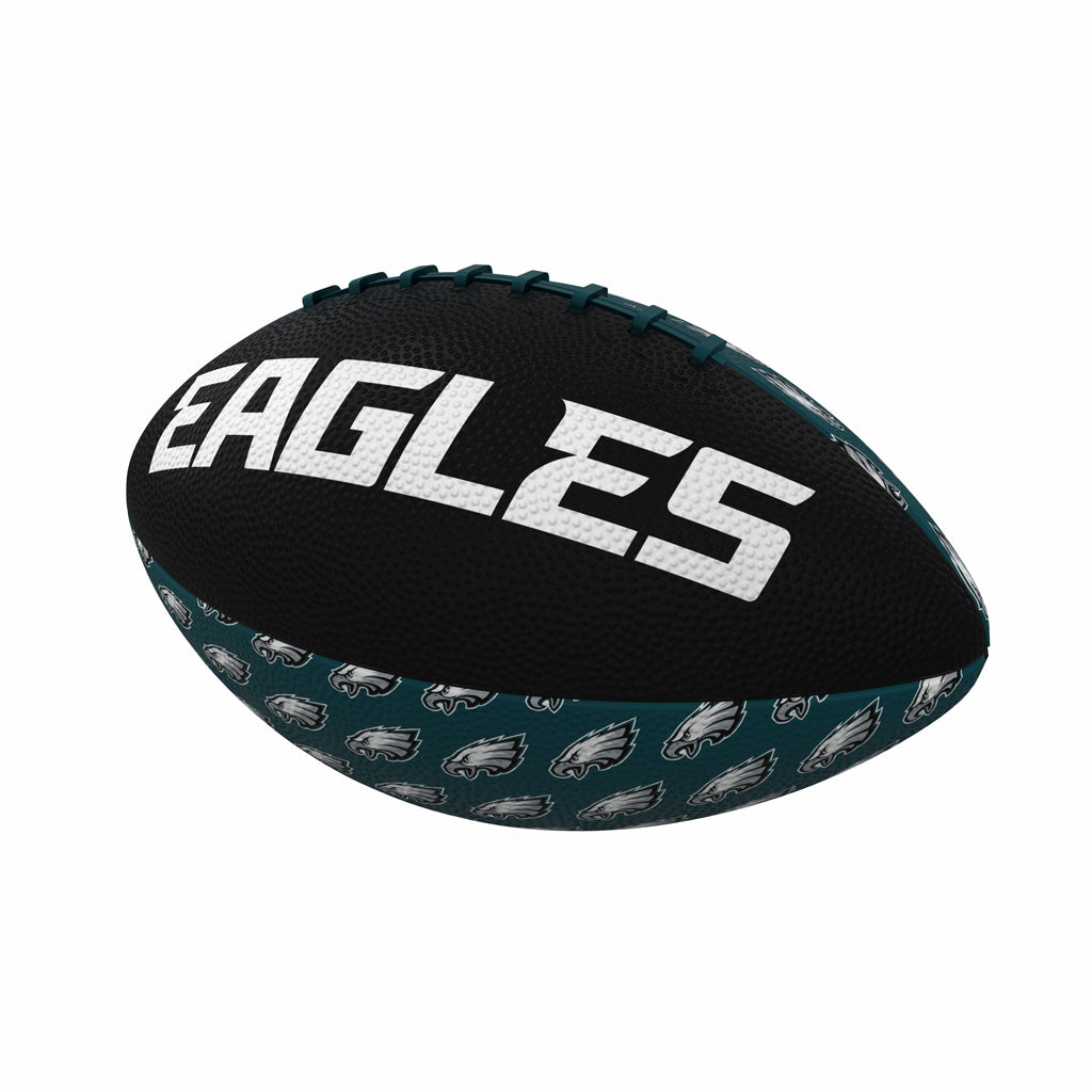 NFL Philadelphia Eagles Logo Brands Mini Rubber Ball