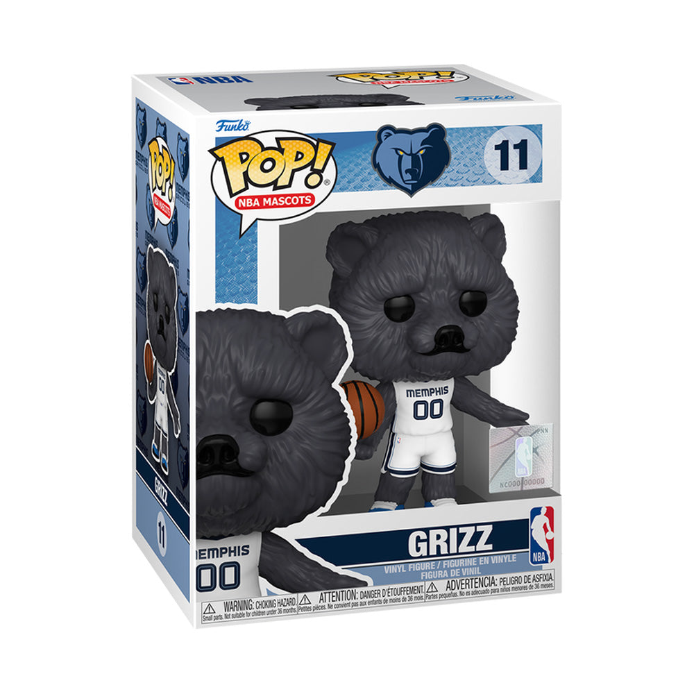 NBA Memphis Grizzlies Mascot Funko Pop! Vinyl Figure