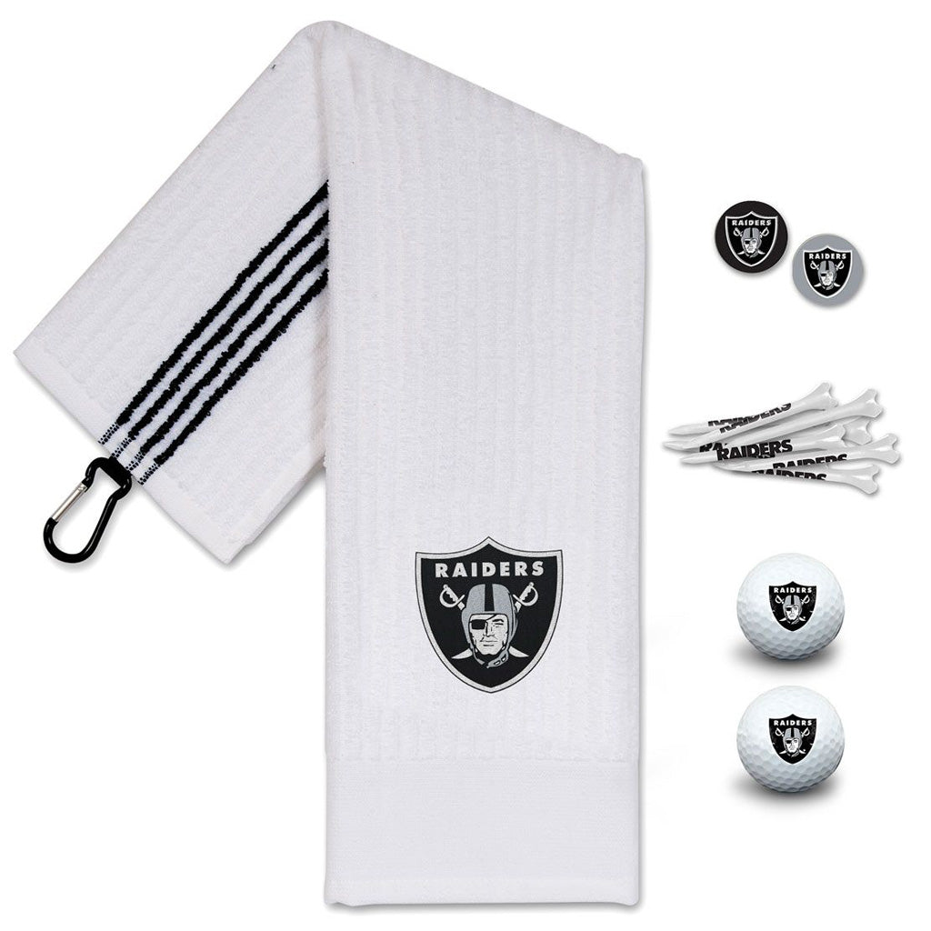 NFL Las Vegas Raiders WinCraft Team Effort Golf Set