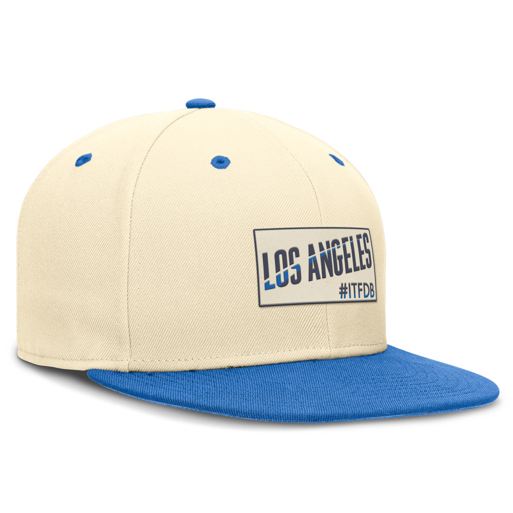 MLB Los Angeles Dodgers Nike City Connect True Structured Fitted Hat