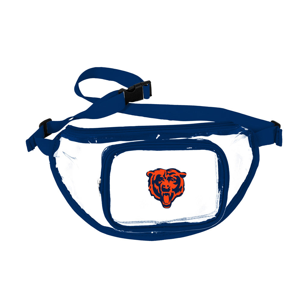 NFL Chicago Bears Logo Brands Clear Gameday Fanny Pack