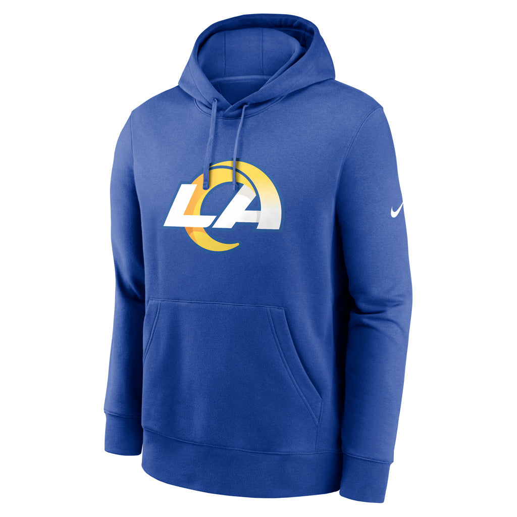 NFL Los Angeles Rams Nike Club Logo Pullover Hoodie