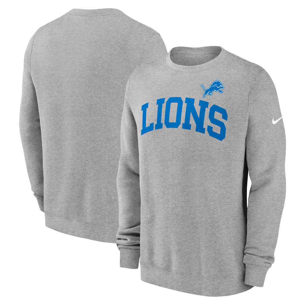 NFL Detroit Lions Nike Club Pullover Crew