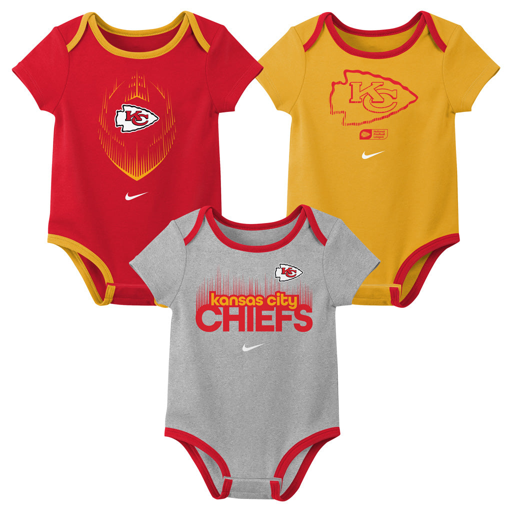 NFL Kansas City Chiefs Infant Nike 3 Piece Set