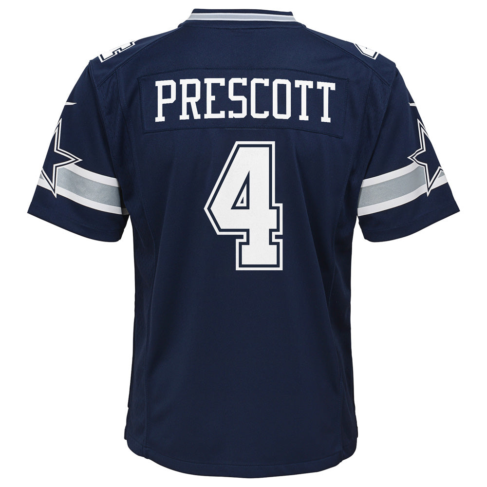 NFL Dallas Cowboys Dak Prescott Youth Nike Home Game Jersey