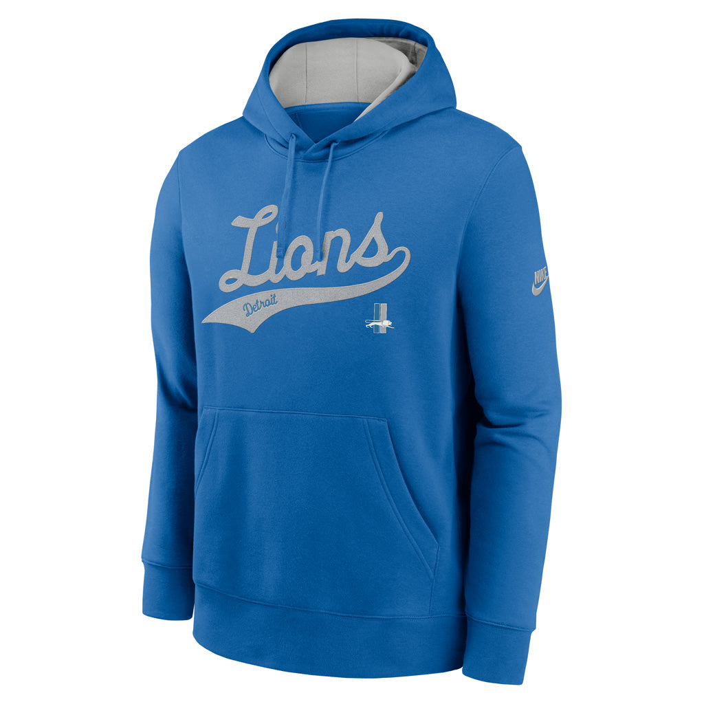 NFL Detroit Lions Nike Rewind Club Pullover Hoodie