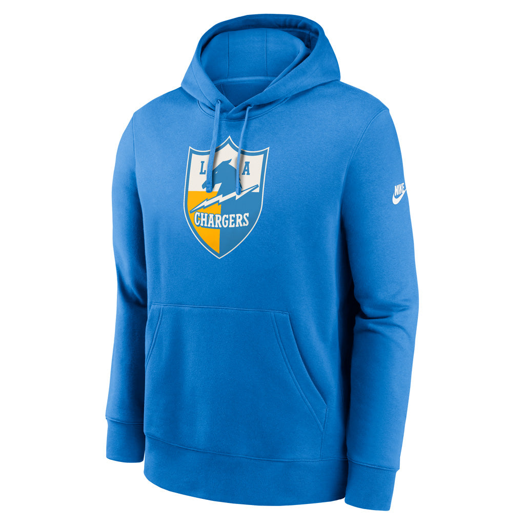 NFL Los Angeles Chargers Nike Club Logo Pullover Hoodie