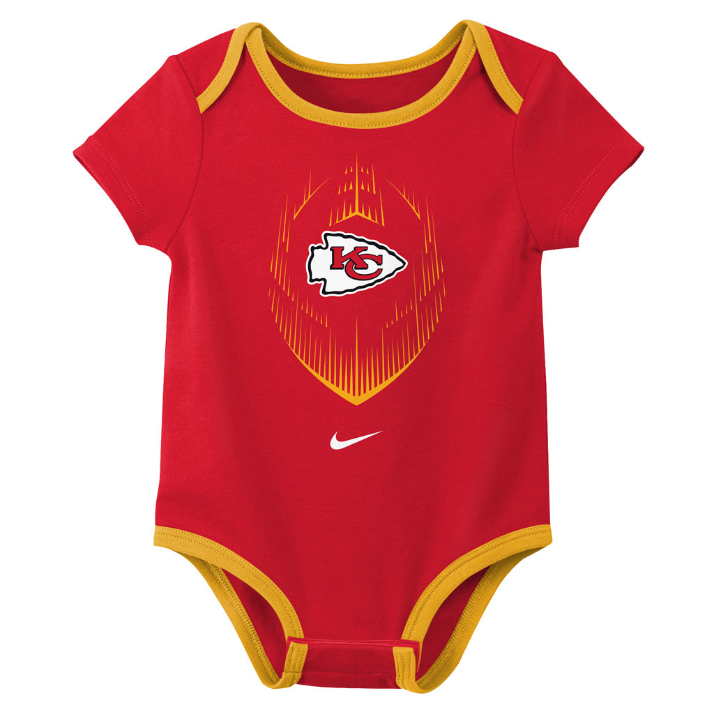 NFL Kansas City Chiefs Infant Nike 3 Piece Set