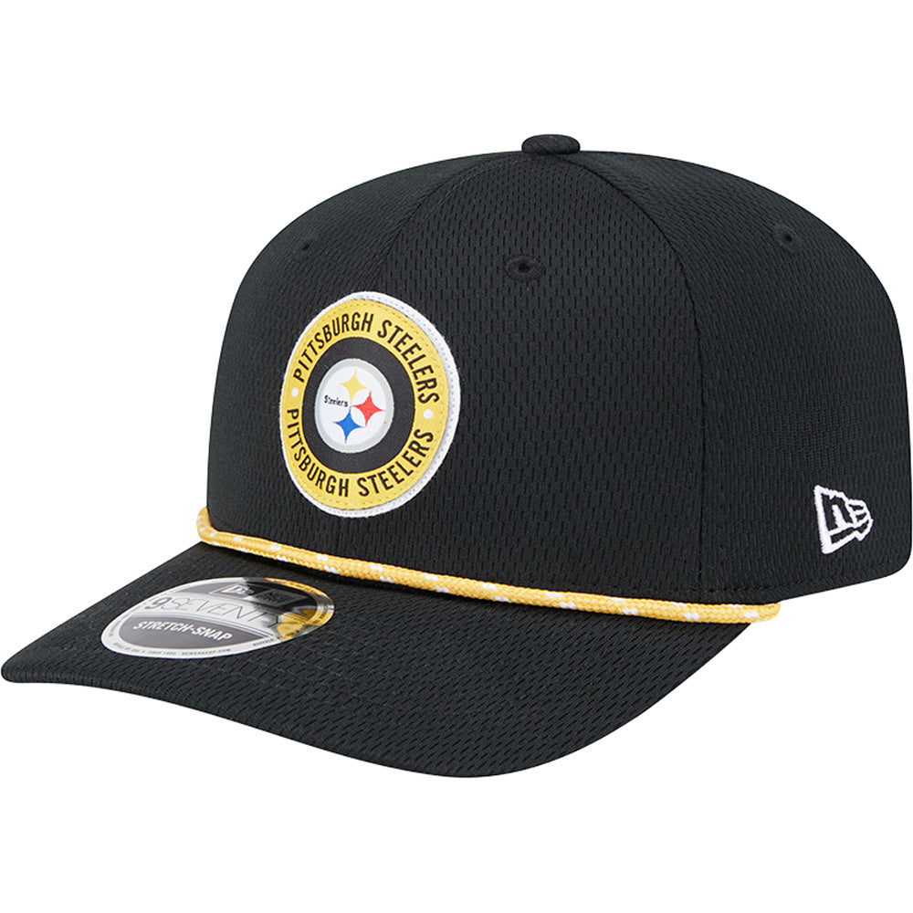 NFL Pittsburgh Steelers New Era 2024/25 Sideline 9SEVENTY Stretch Snapback