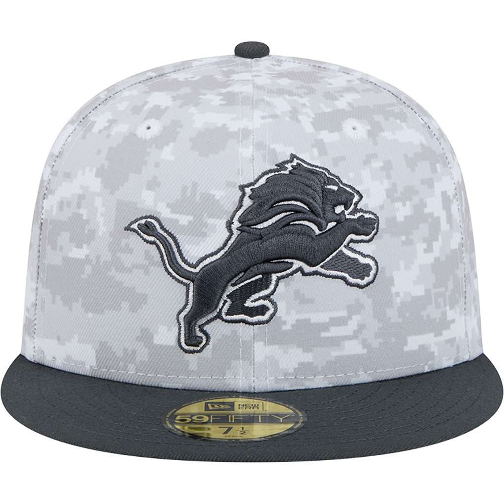 NFL Detroit Lions New Era 2024 Salute to Service 59FIFTY Fitted Hat