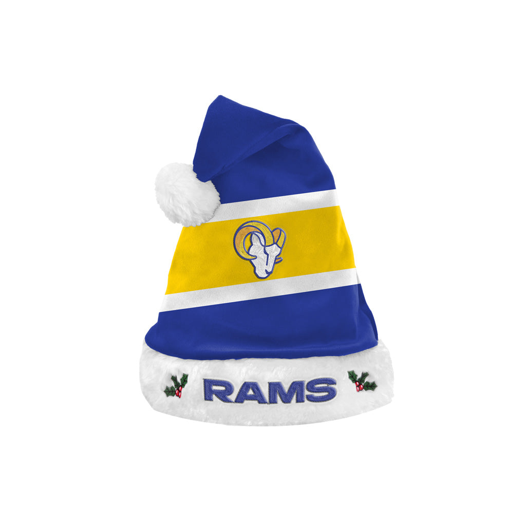 NFL Los Angeles Rams FOCO Basic Santa Hat