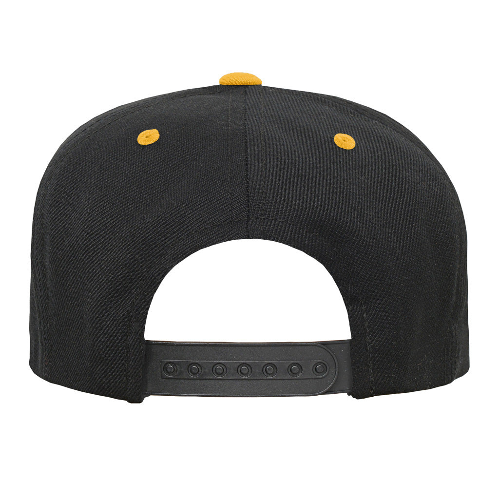 NFL Pittsburgh Steelers Youth Outerstuff Team Color Pop Flatbrim Adjustable Snapback Hat