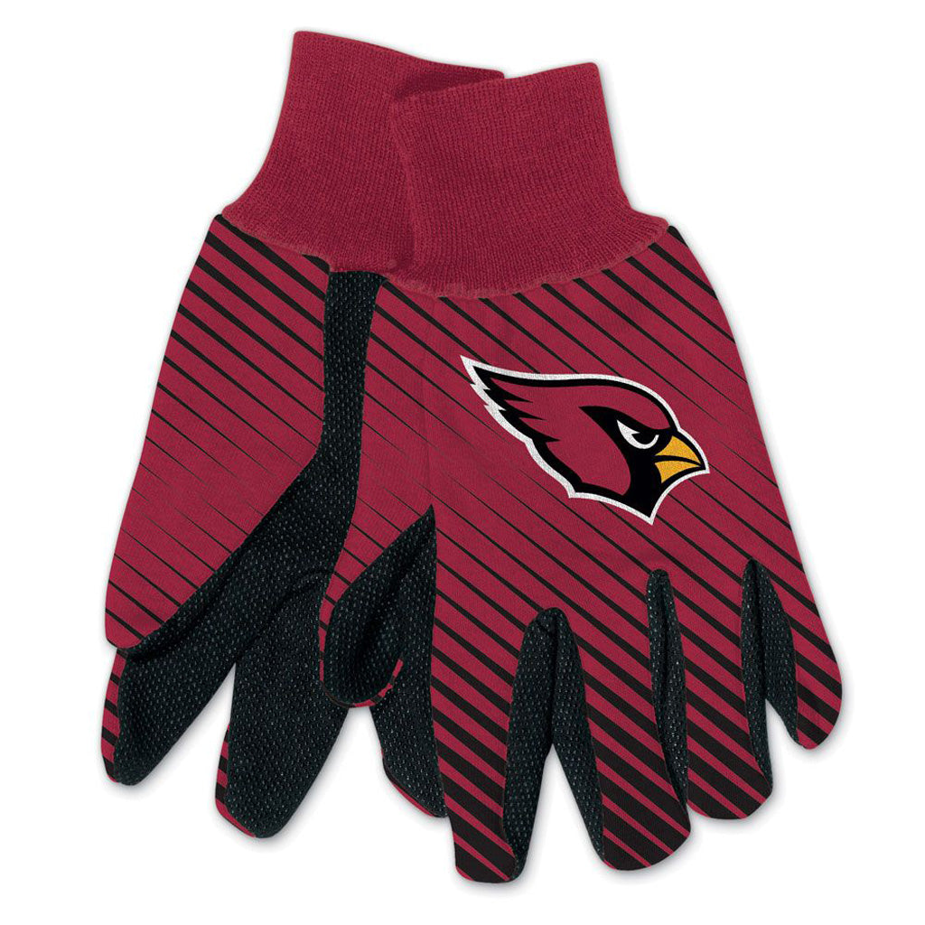 NFL Arizona Cardinals WinCraft Team Stripe Utility Gloves