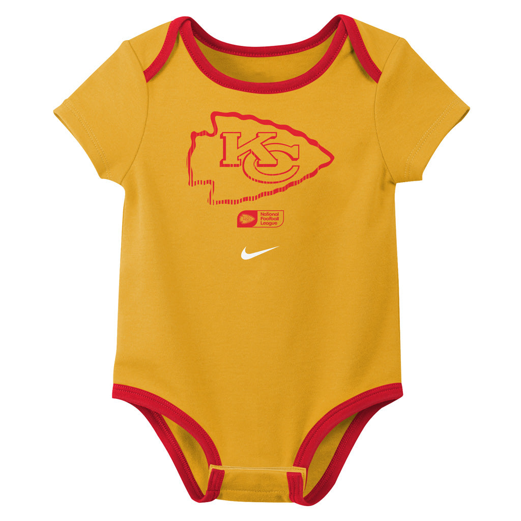 NFL Kansas City Chiefs Infant Nike 3 Piece Set