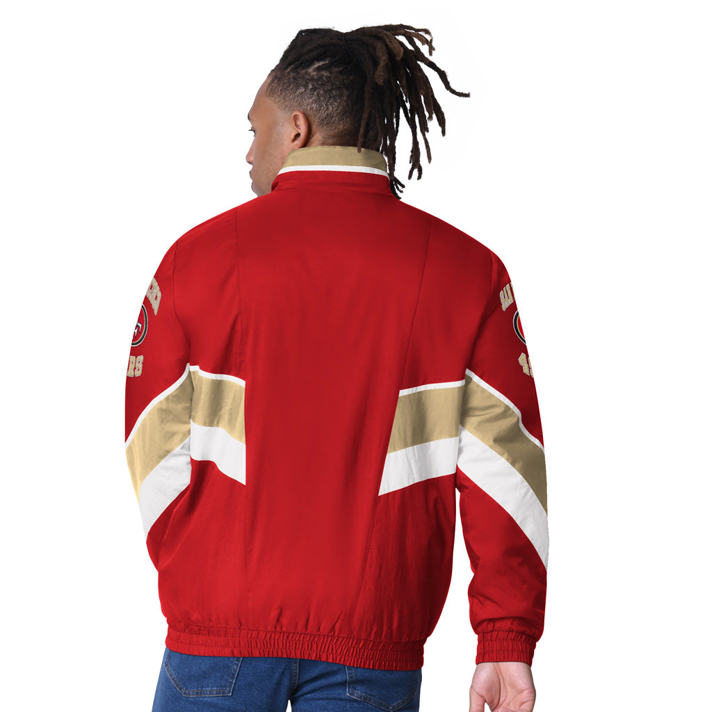 NFL San Francisco 49ers Starter Captain Full Zip Jacket