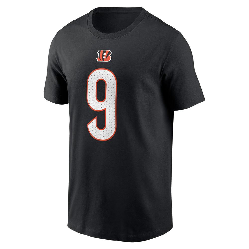 NFL Cincinnati Bengals Joe Burrow Nike Player Pride Name &amp; Number Tee