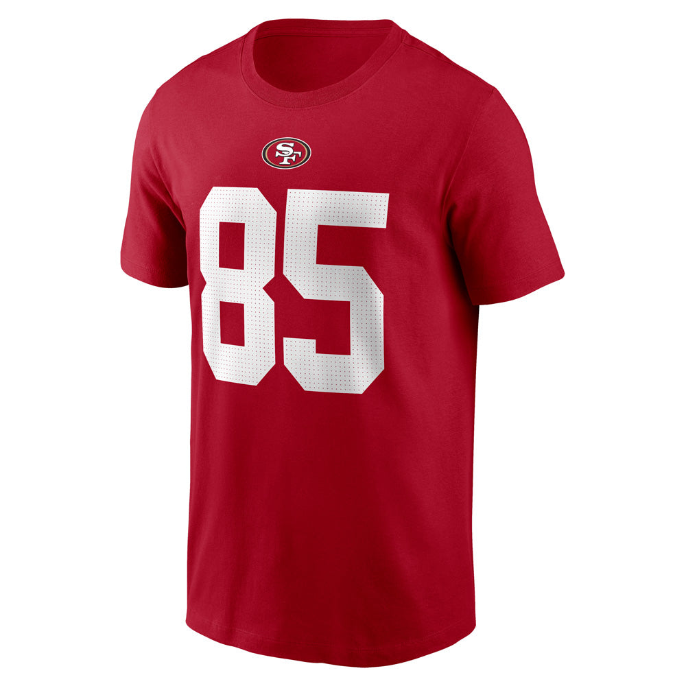 NFL San Francisco 49ers George Kittle Nike Player Pride Name &amp; Number T - Shirt -  Red