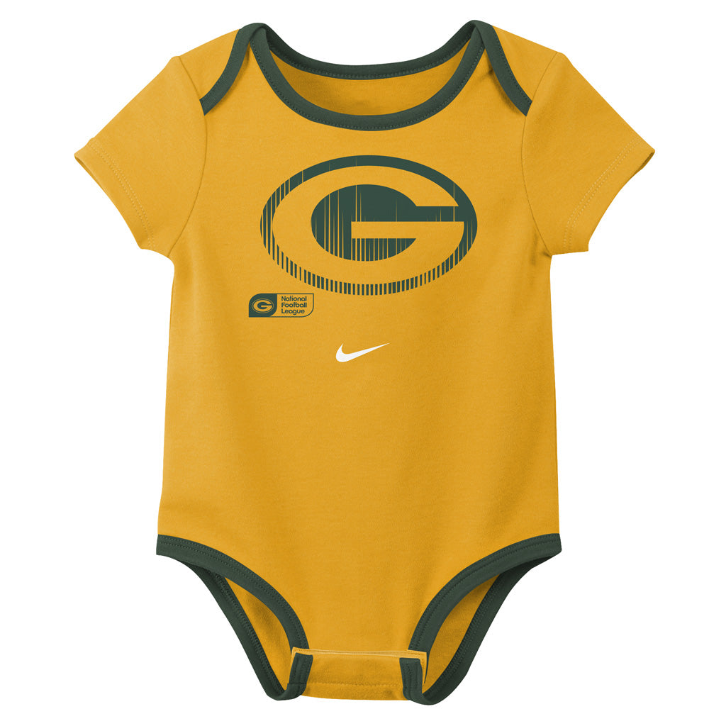 NFL Green Bay Packers Infant Nike 3 Piece Set