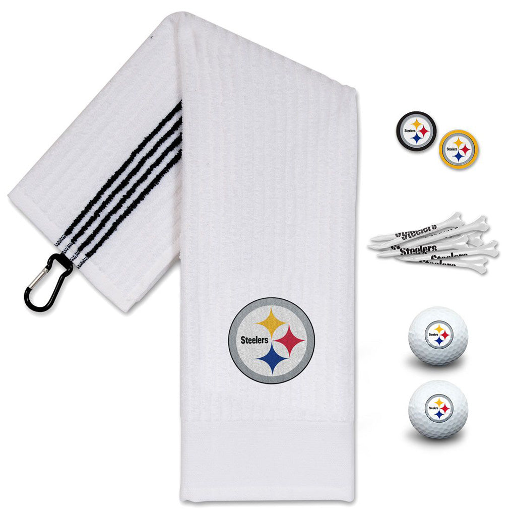 NFL Pittsburgh Steelers WinCraft Team Effort Golf Set