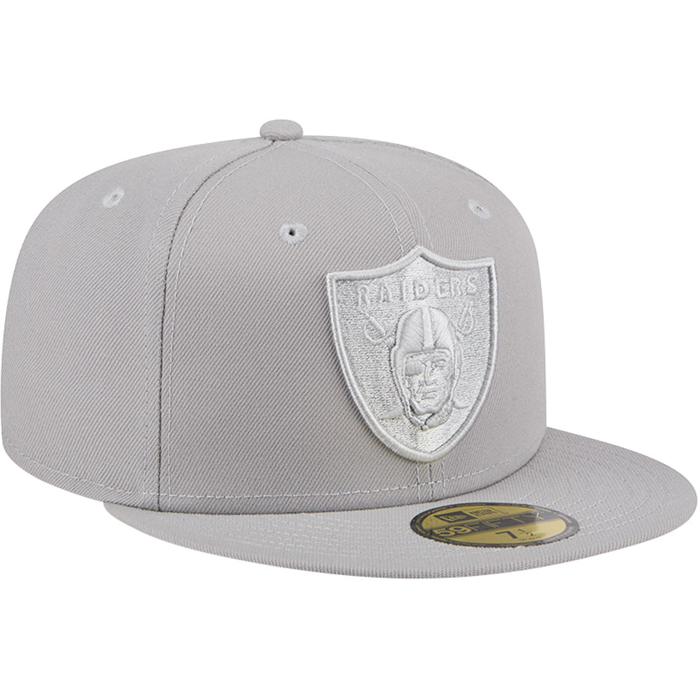 NFL Las Vegas Raiders New Era Gray on Gray 59FIFTY Fitted