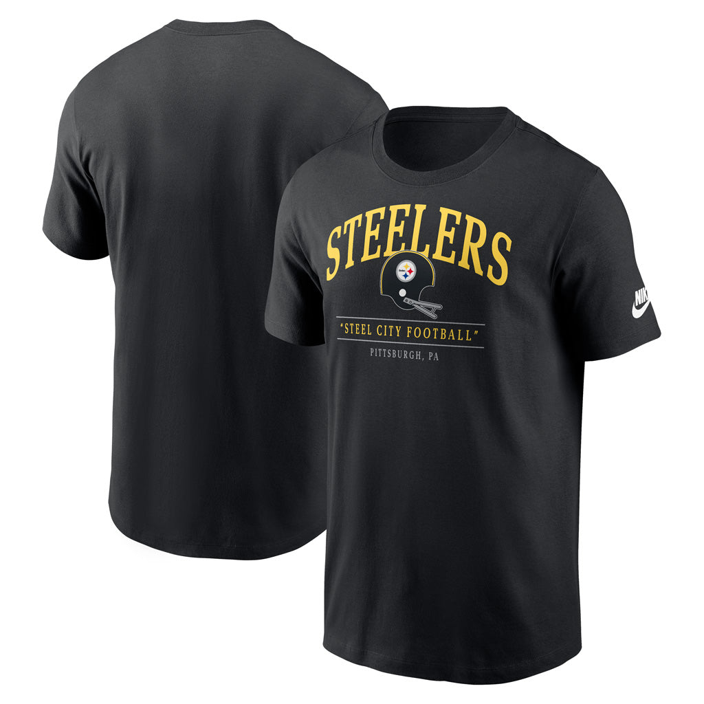 NFL Pittsburgh Steelers Nike Throwback Arch T-Shirt