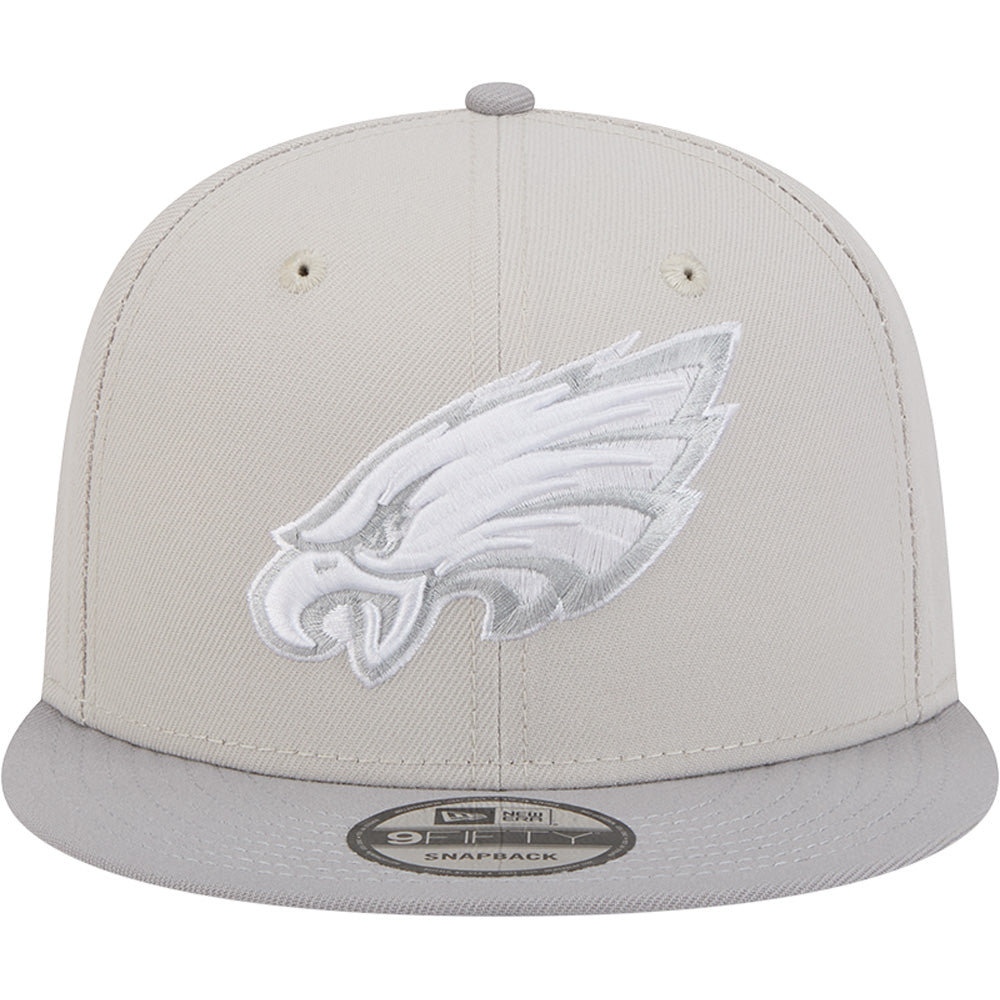 NFL Philadelphia Eagles New Era Two-Tone Color Pack Overcast 9FIFTY Snapback