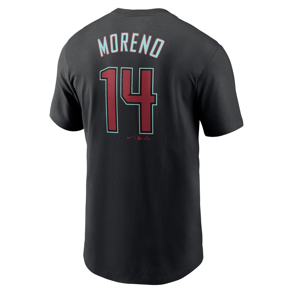 MLB Arizona Diamondbacks Gabriel Moreno Nike FUSE Alternate Name &amp; Number Tee